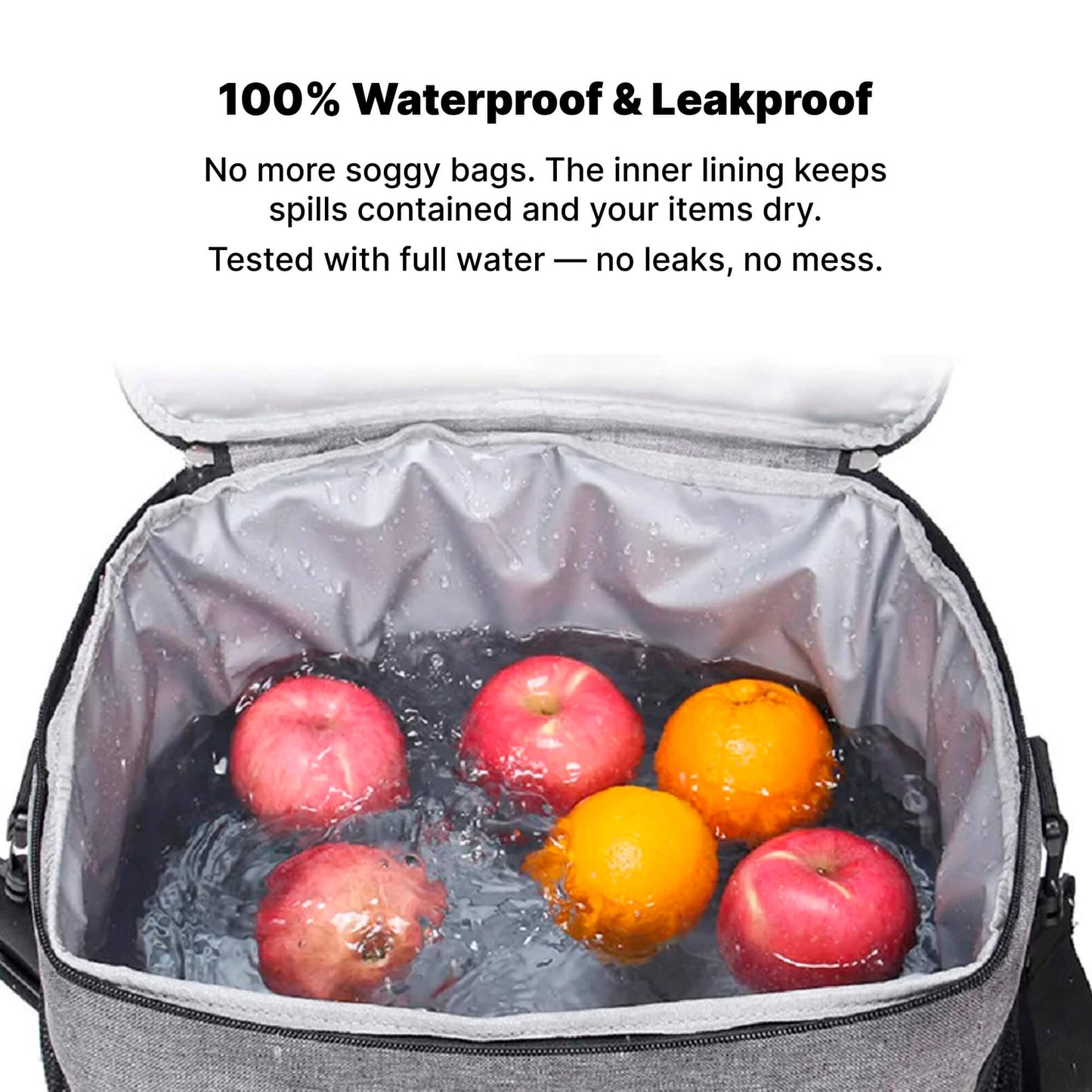 33L Waterproof Cooler Bag | Insulated, Spacious & Ideal for Picnics, Beach Days, Hiking and Outdoor Activities