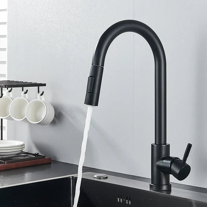 360° Rotation Kitchen Faucet - Elegant Design