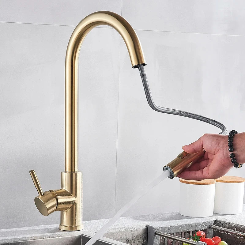 360° Rotation Kitchen Faucet - Elegant Design