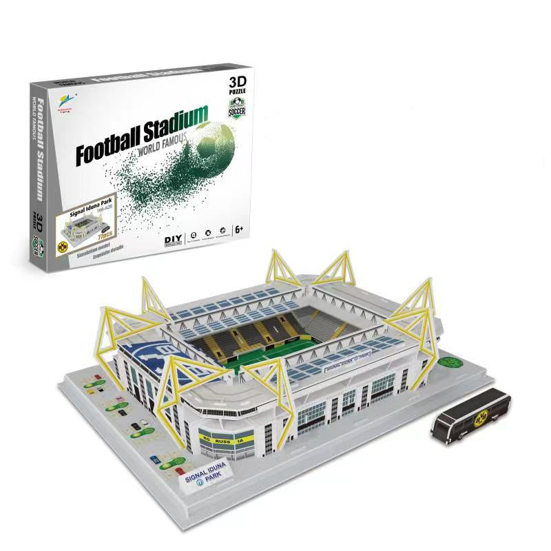 3D Puzzle Football Stadium