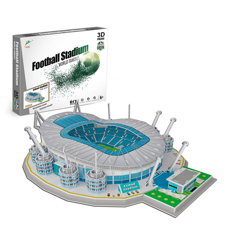 3D Puzzle Football Stadium
