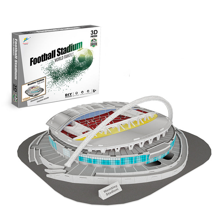 3D Puzzle Football Stadium