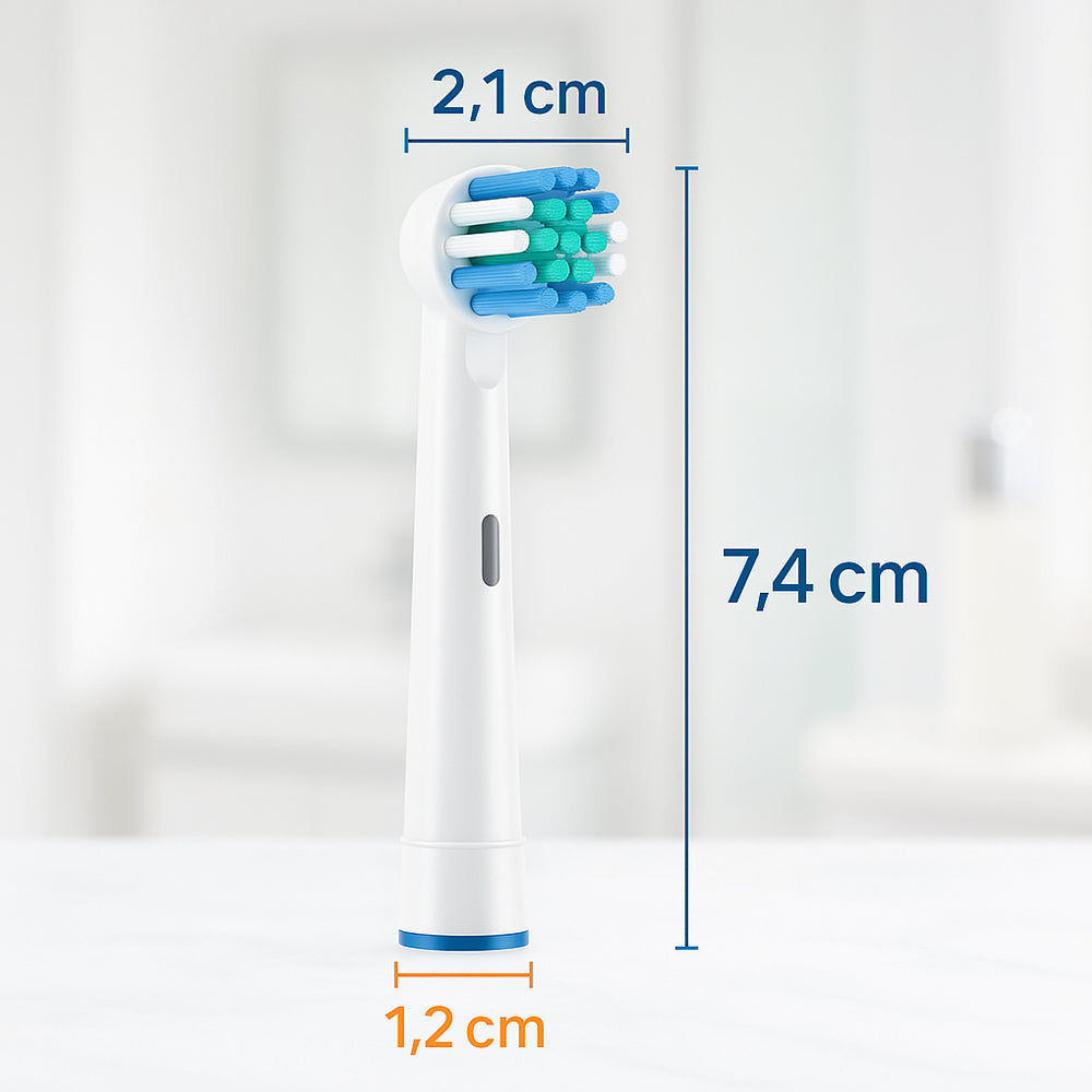 4 pcs. toothbrush heads for Oral-B