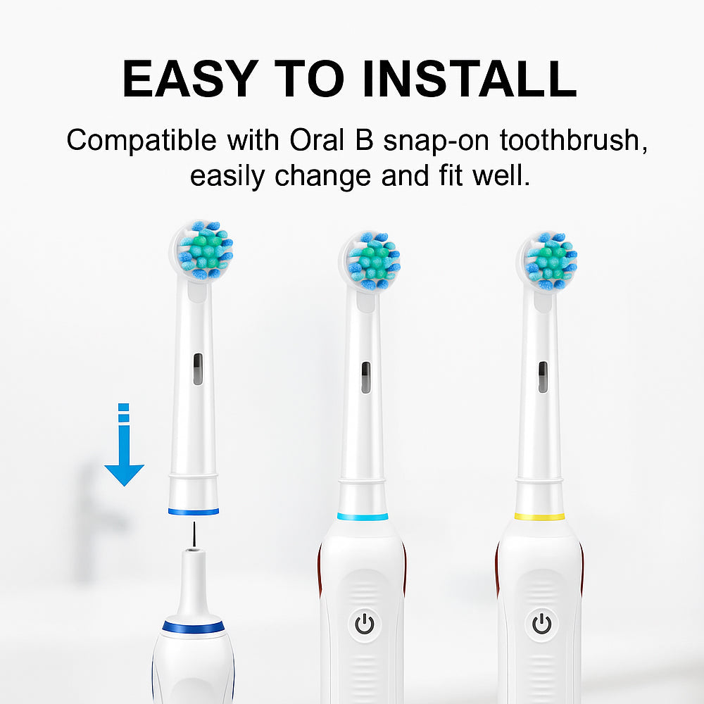 4 pcs. toothbrush heads for Oral-B