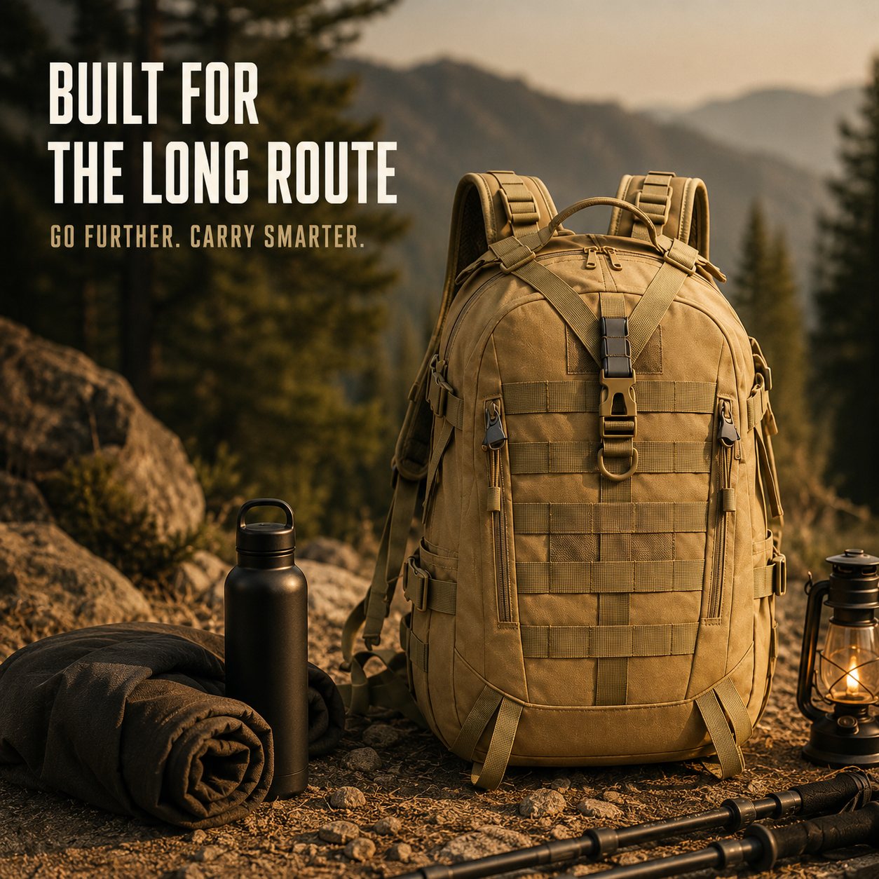 40 Liter Tactical Backpack