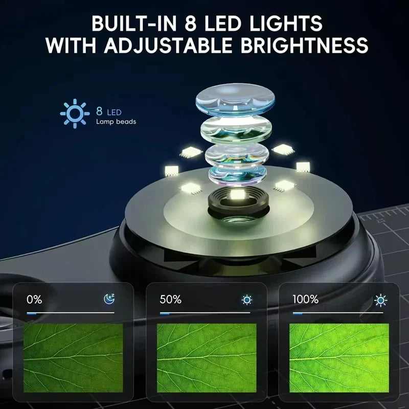 500X Digital Pocket Microscope with HD Display