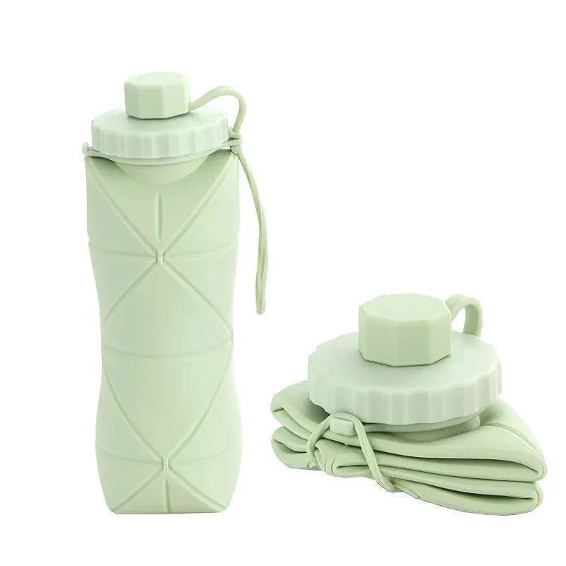 600ml Collapsible Silicone Water Bottle