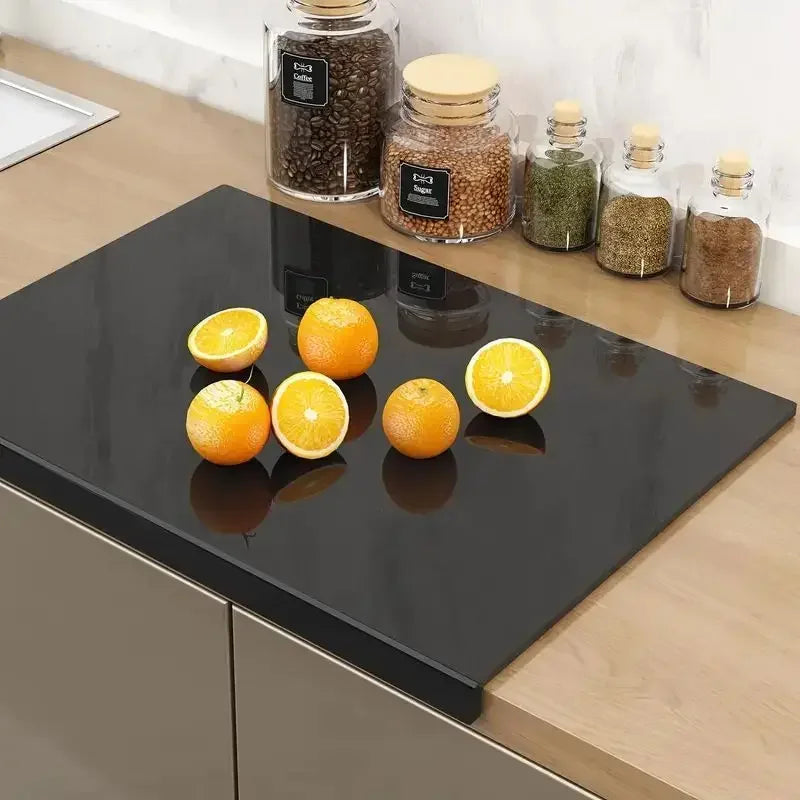 Acrylic Cutting Board – Practical Edge and Convenient Use – Ideal for Preparing Fresh Ingredients