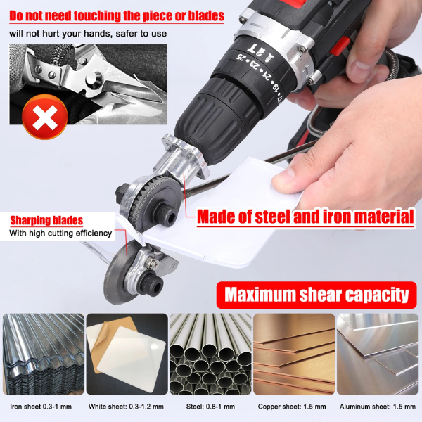 Adapter for Metal Cutting for Drill