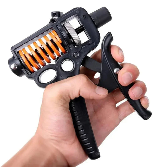 Adjustable 5-165kg Heavy Hand Grip Strengthener - Finger Expander for Arm, Wrist, and Forearm Training