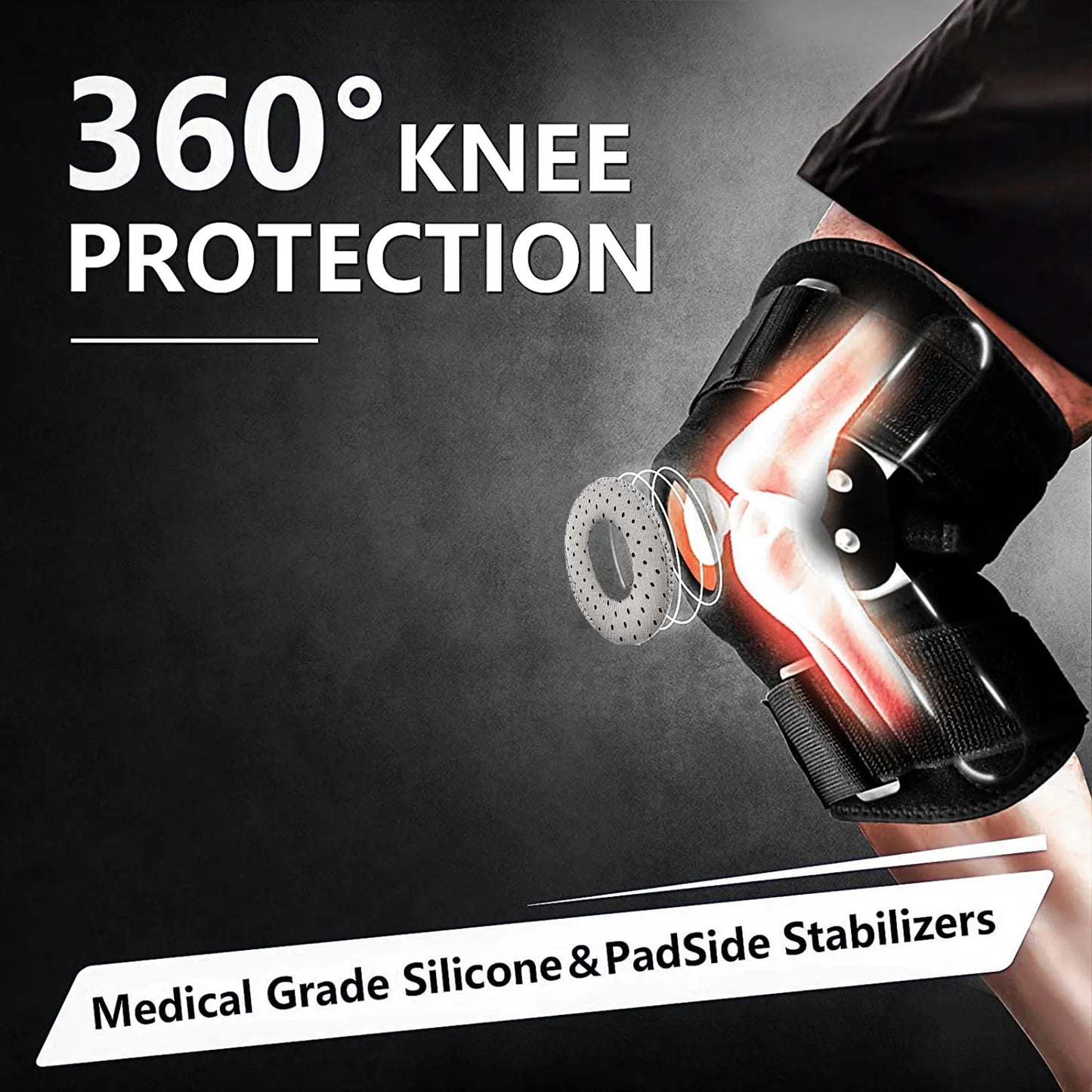 Adjustable and Hinged Knee Brace - Optimal Support
