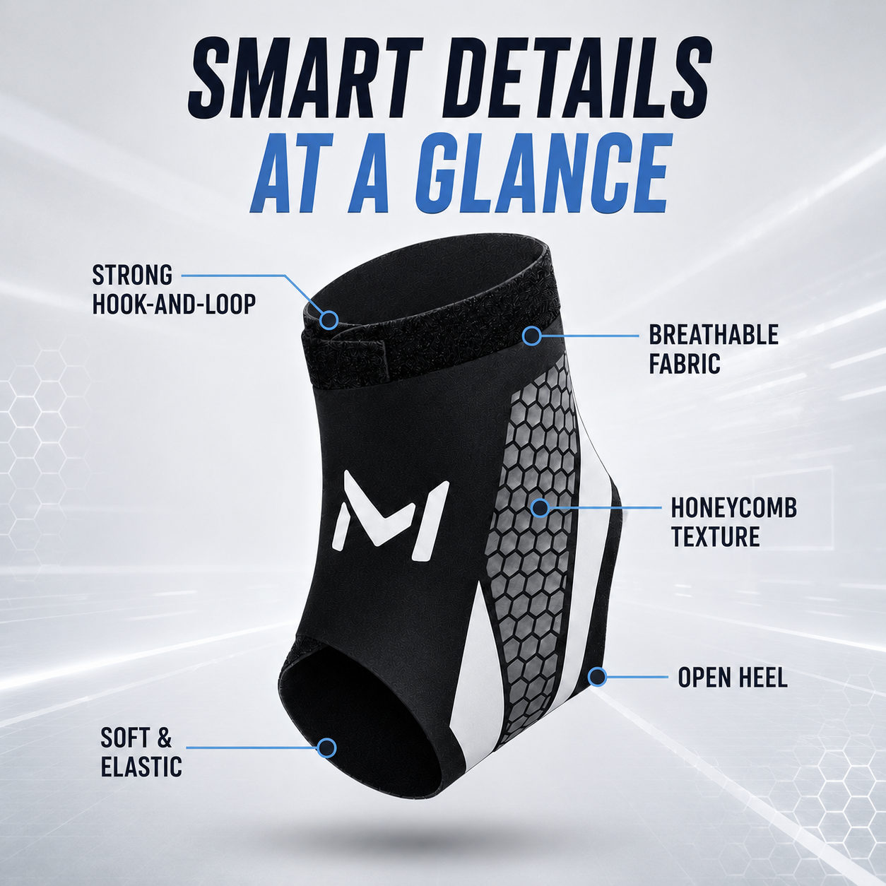 Adjustable Ankle Support Sleeve