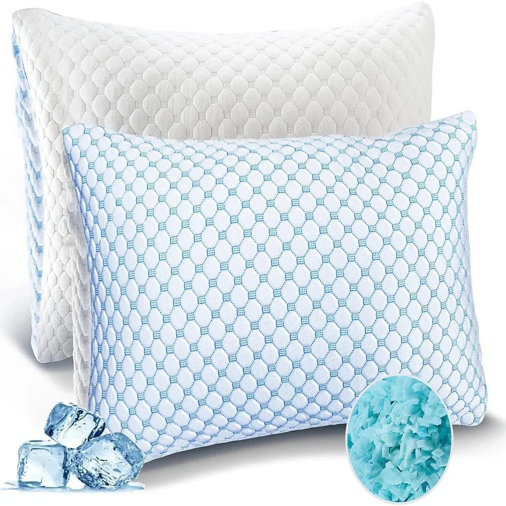 Adjustable Cooling Sleep Pillow for Individual Comfort