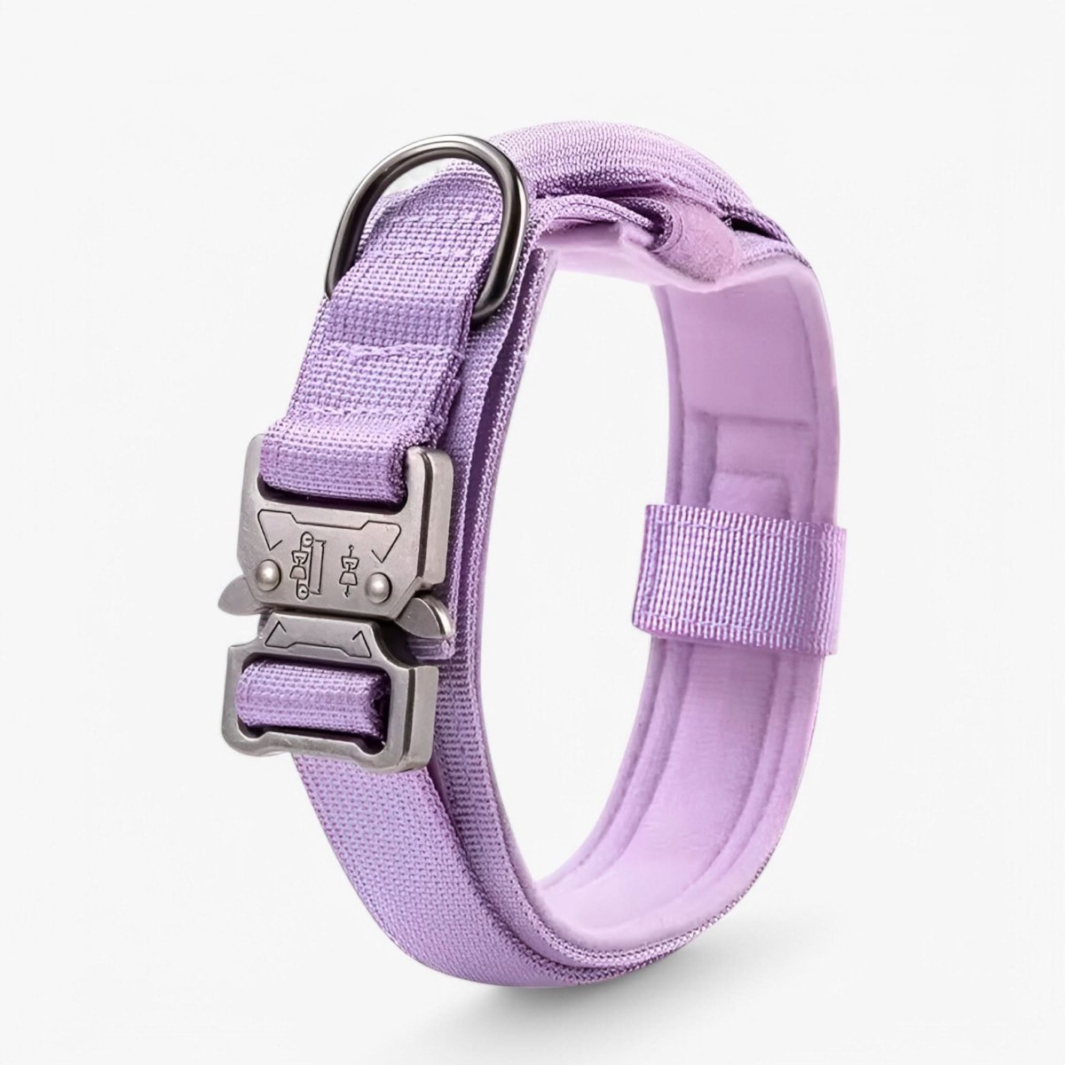 Adjustable Dog Collar Made of Durable Nylon, Waterproof, Ergonomic Handle, For Medium and Large Dogs