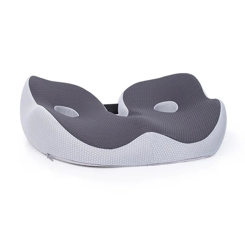 Adjustable Memory Foam Sit Bone Relief Cushion - Ergonomic Comfort