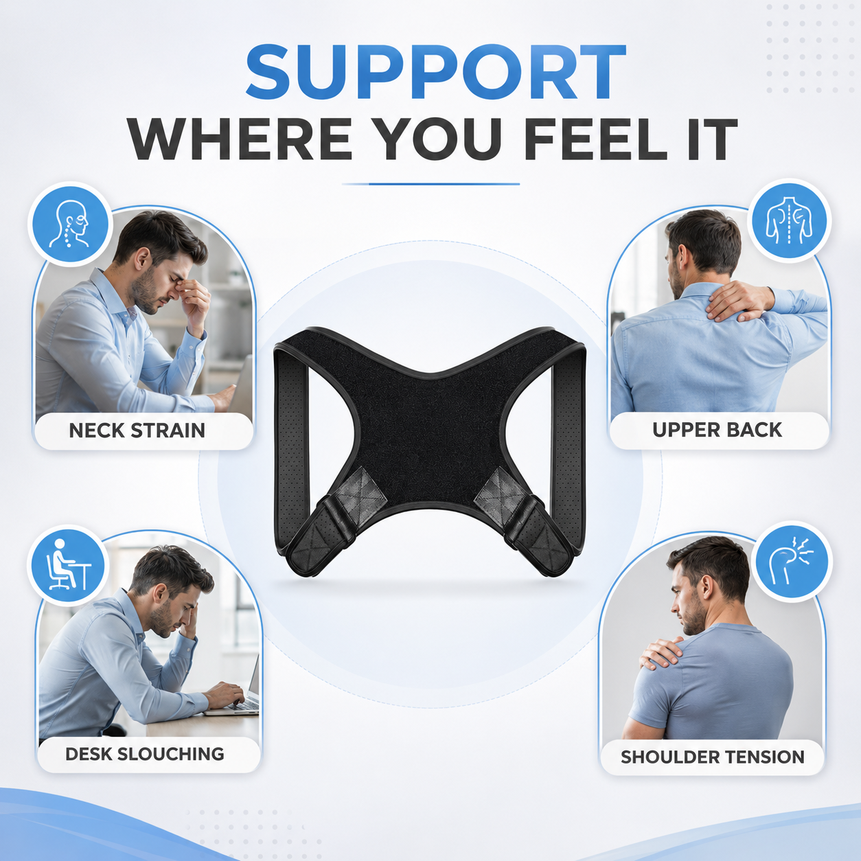 Adjustable Shoulder Posture Brace