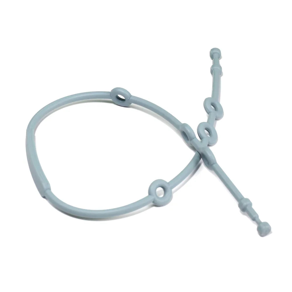 Adjustable Silicone Toy Straps for Secure Playtime