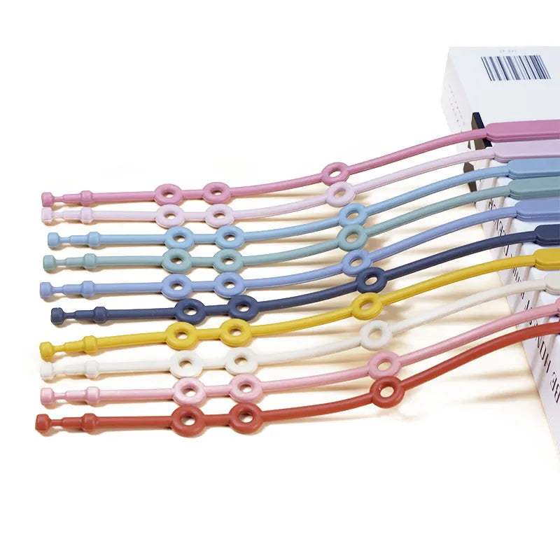 Adjustable Silicone Toy Straps for Secure Playtime