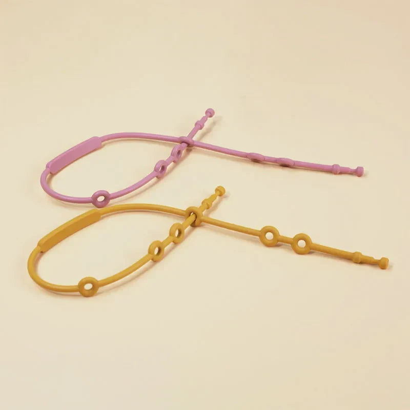 Adjustable Silicone Toy Straps for Secure Playtime