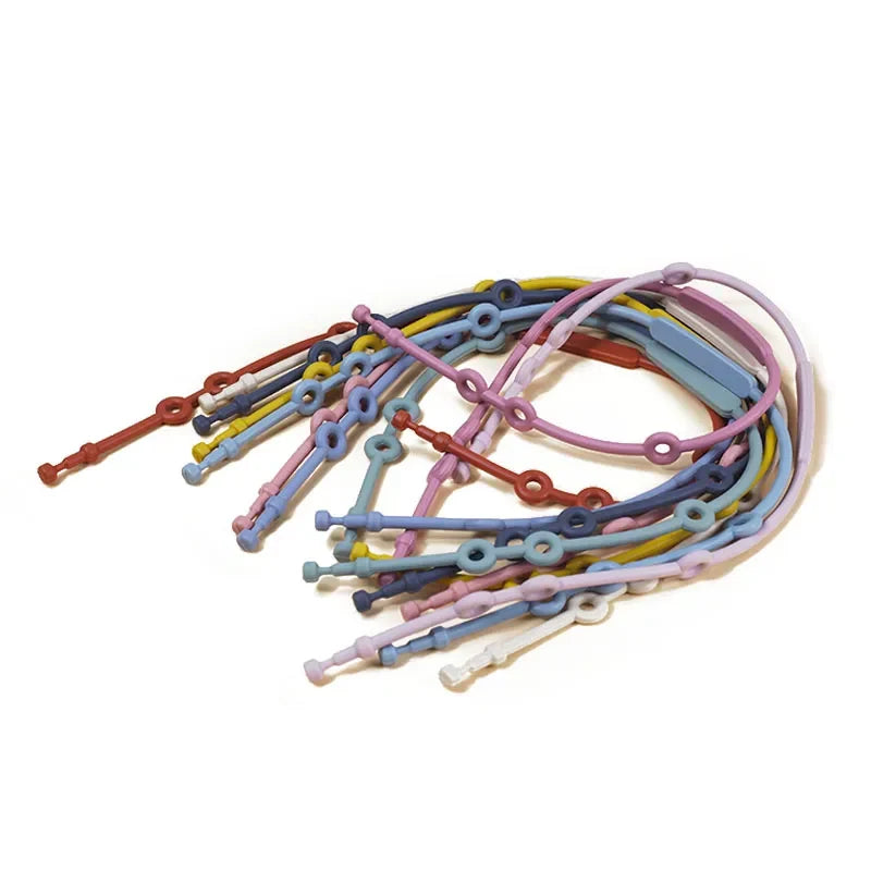 Adjustable Silicone Toy Straps for Secure Playtime