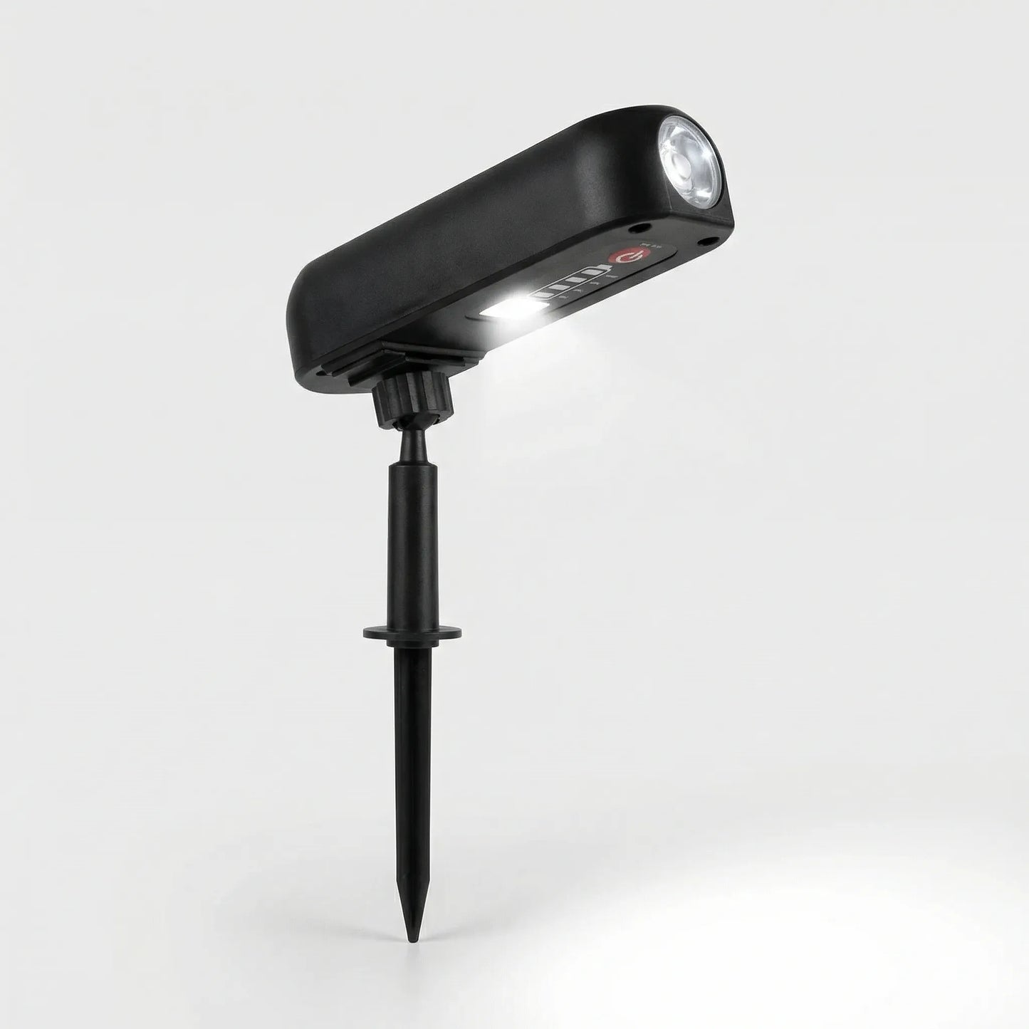 Adjustable Solar-Powered Outdoor Spotlight
