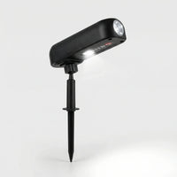Adjustable Solar-Powered Outdoor Spotlight