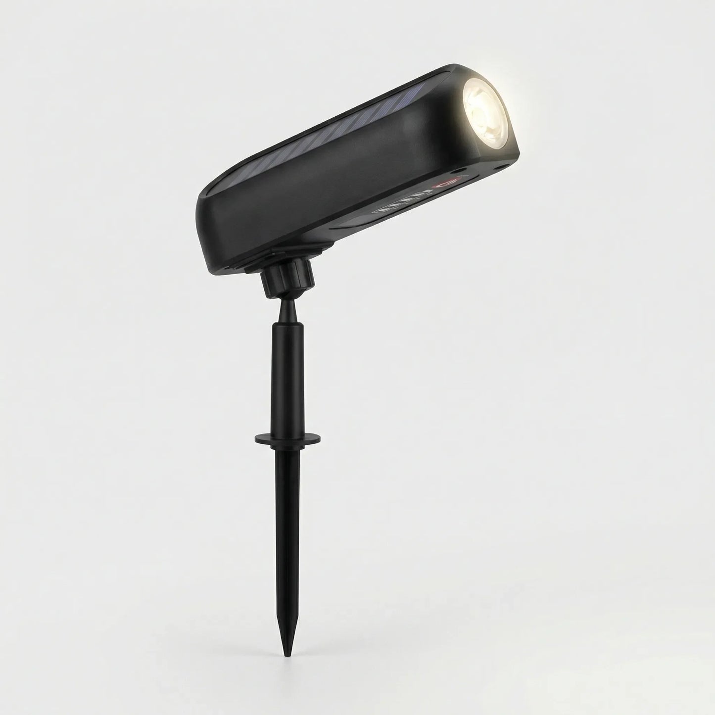 Adjustable Solar-Powered Outdoor Spotlight