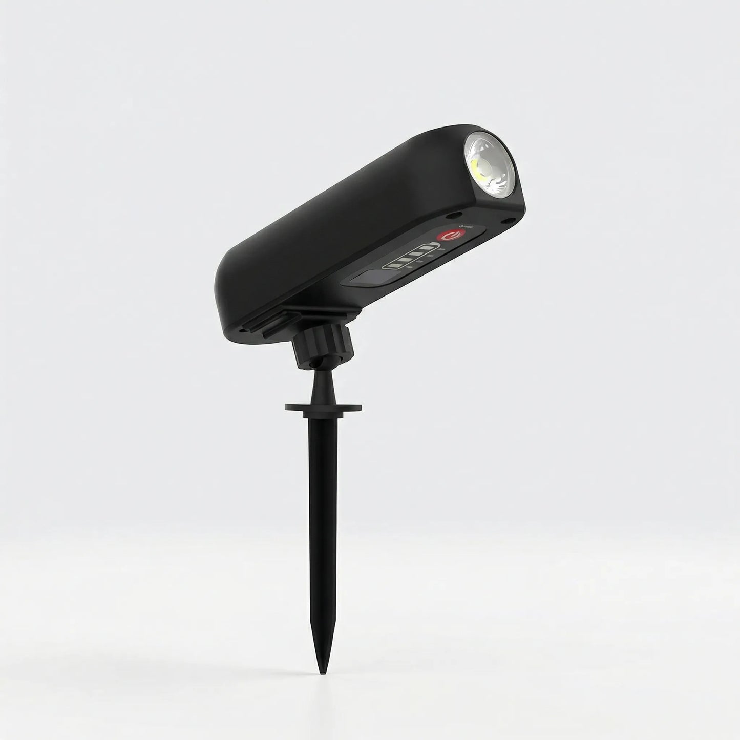 Adjustable Solar-Powered Outdoor Spotlight