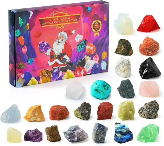 Advent Calendar – 24 Natural Crystal Treasures