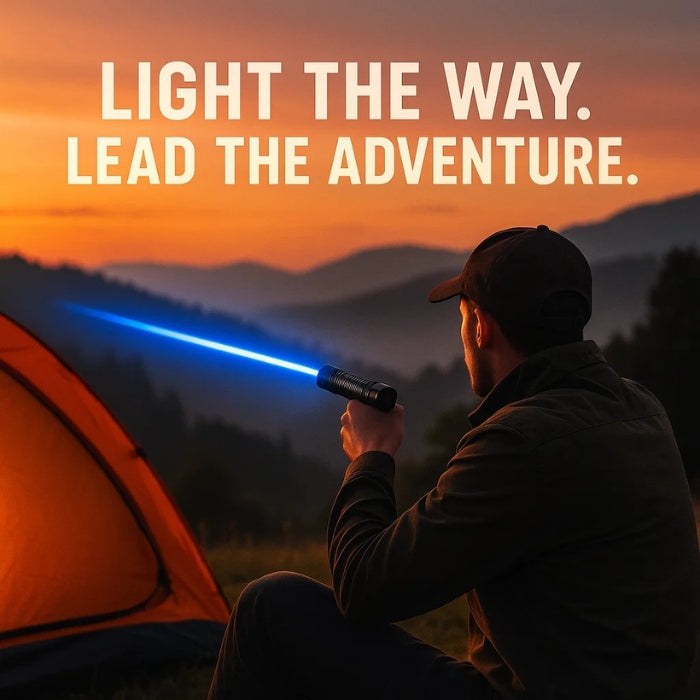 AeroForge Pro Laser Torch High-Intensity Waterproof Survival Light for Outdoors