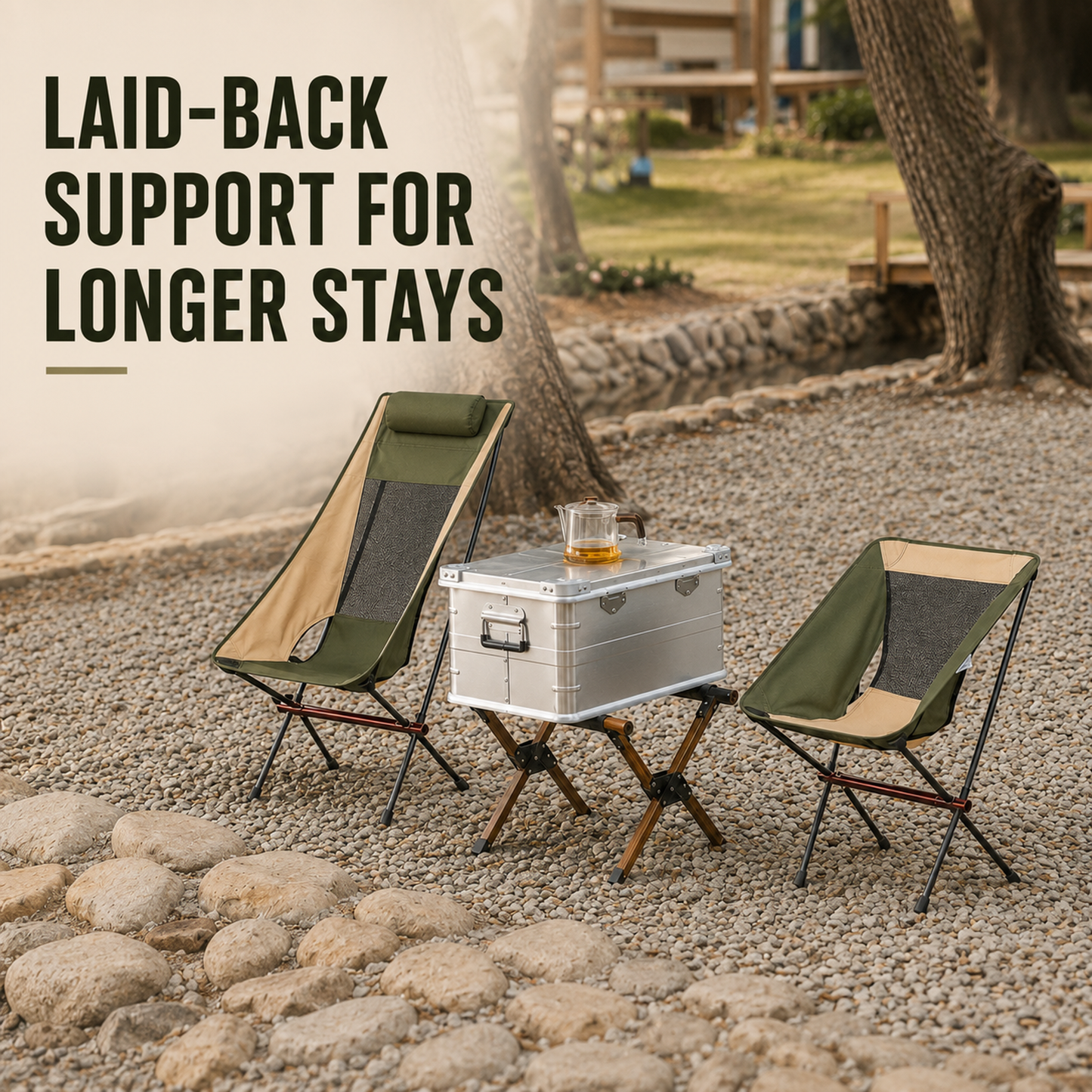 Aeroluna Ultralight Folding Highback Chair