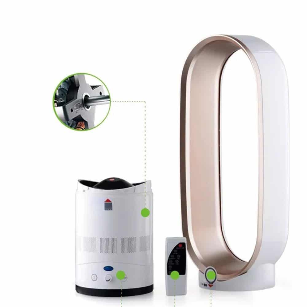 Air Cooler/Fan Without Rotating Blades