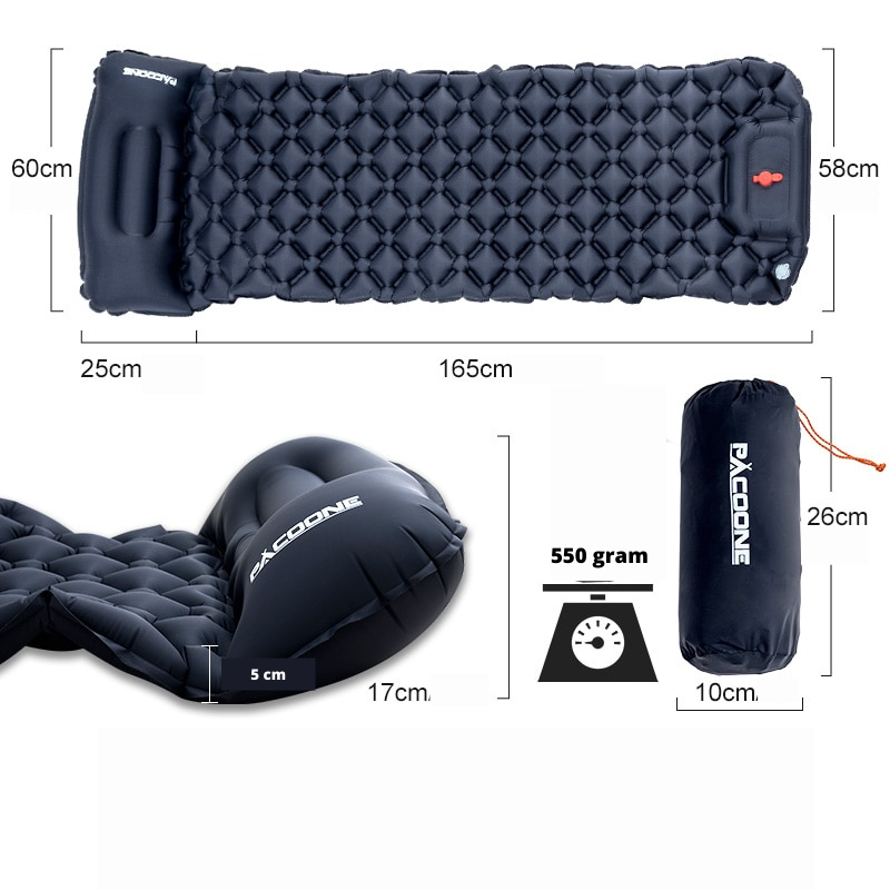 Air Mattress with Pillow | Comfortable, Ultralight and Quality