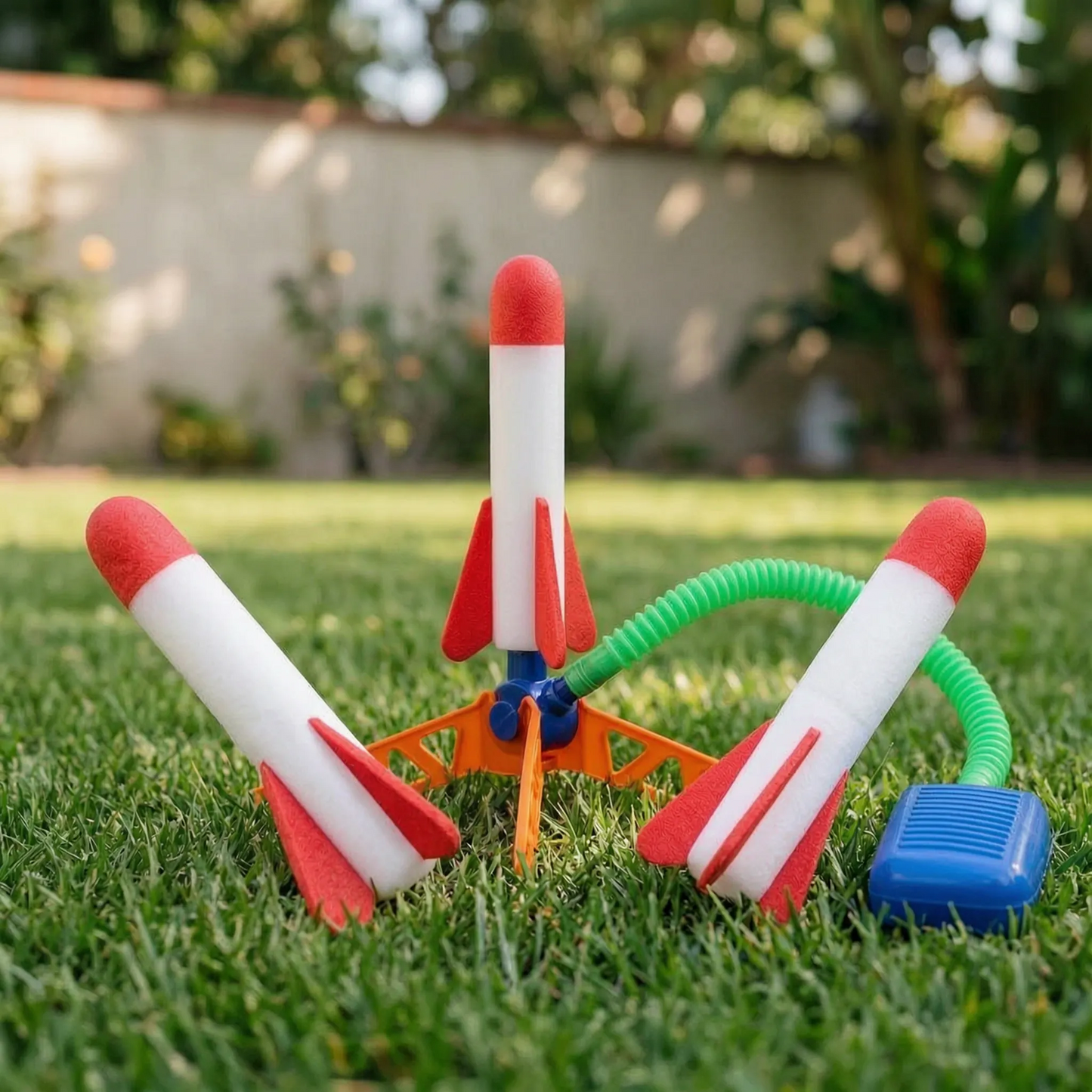 Air Powered Rocket Toy