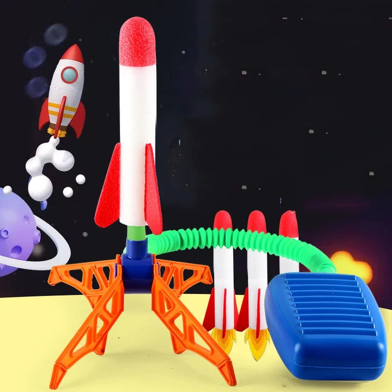 Air Powered Rocket Toy