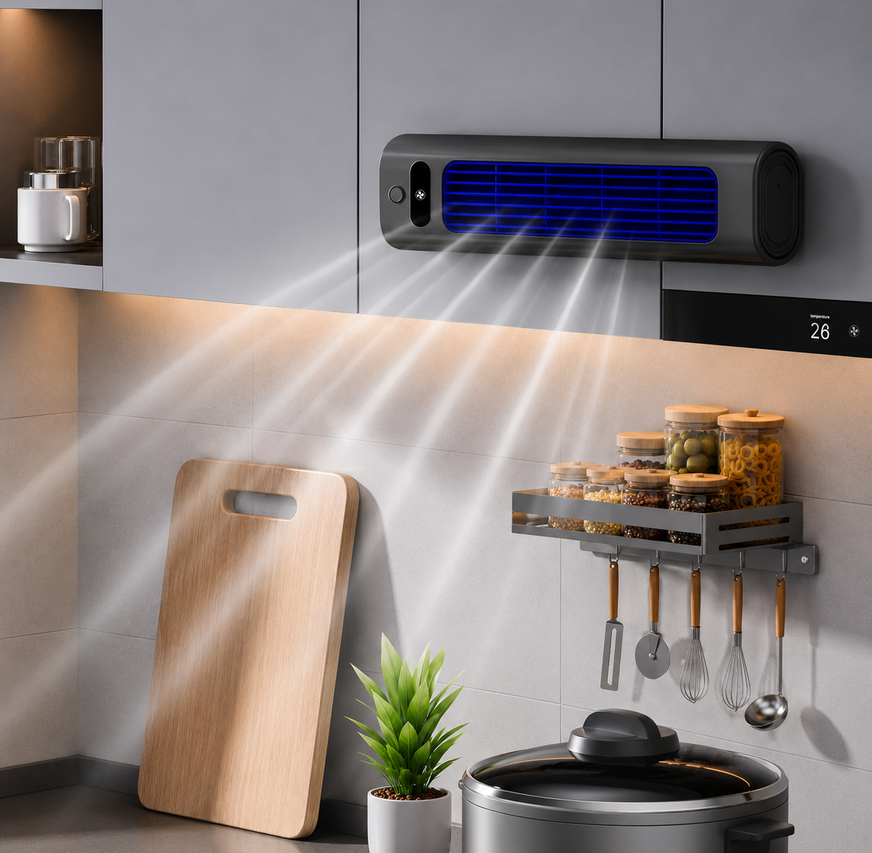 AirWave – Portable Rechargeable Air Conditioner