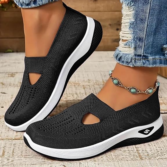 Airy women's shoes with cushioning