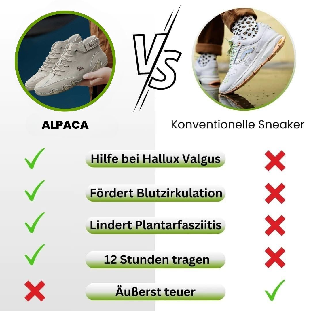Alpaca Hallux Valgus Barefoot Shoes - Ergonomic & Comfortable
