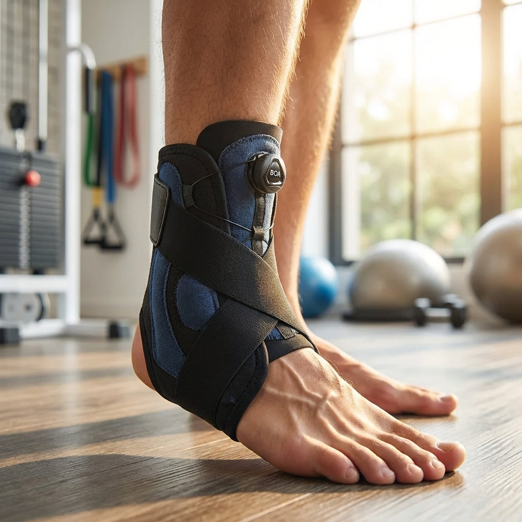 AnkliQ Compressing Ankle Support Wrap