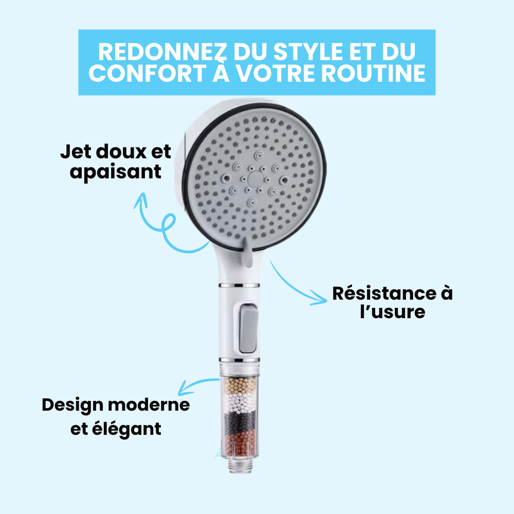 Anti-Limescale Shower Head
