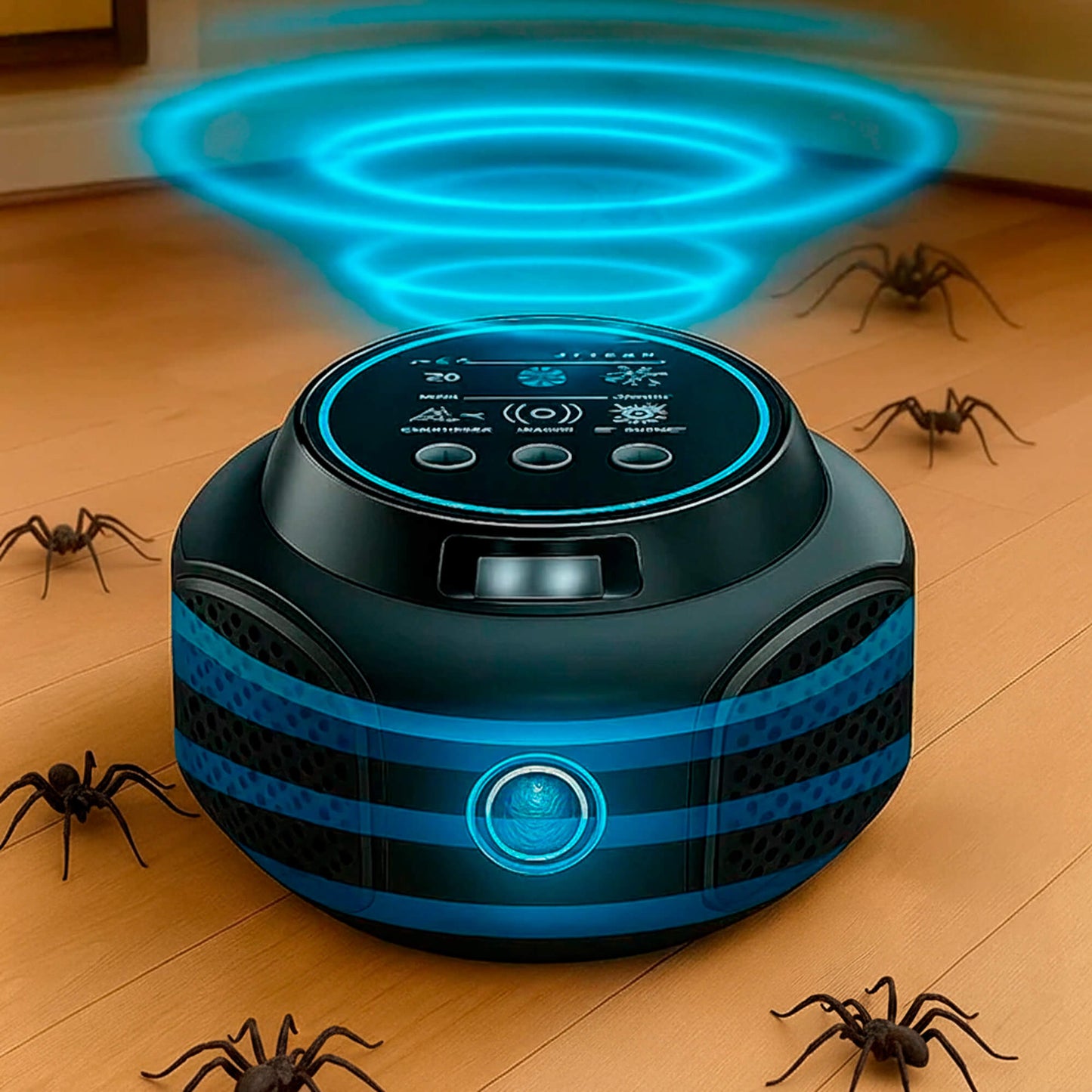 Arava Plug-In Ultrasonic Spider Repeller, No Chemicals