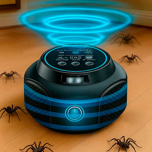 Arava Plug-In Ultrasonic Spider Repeller, No Chemicals