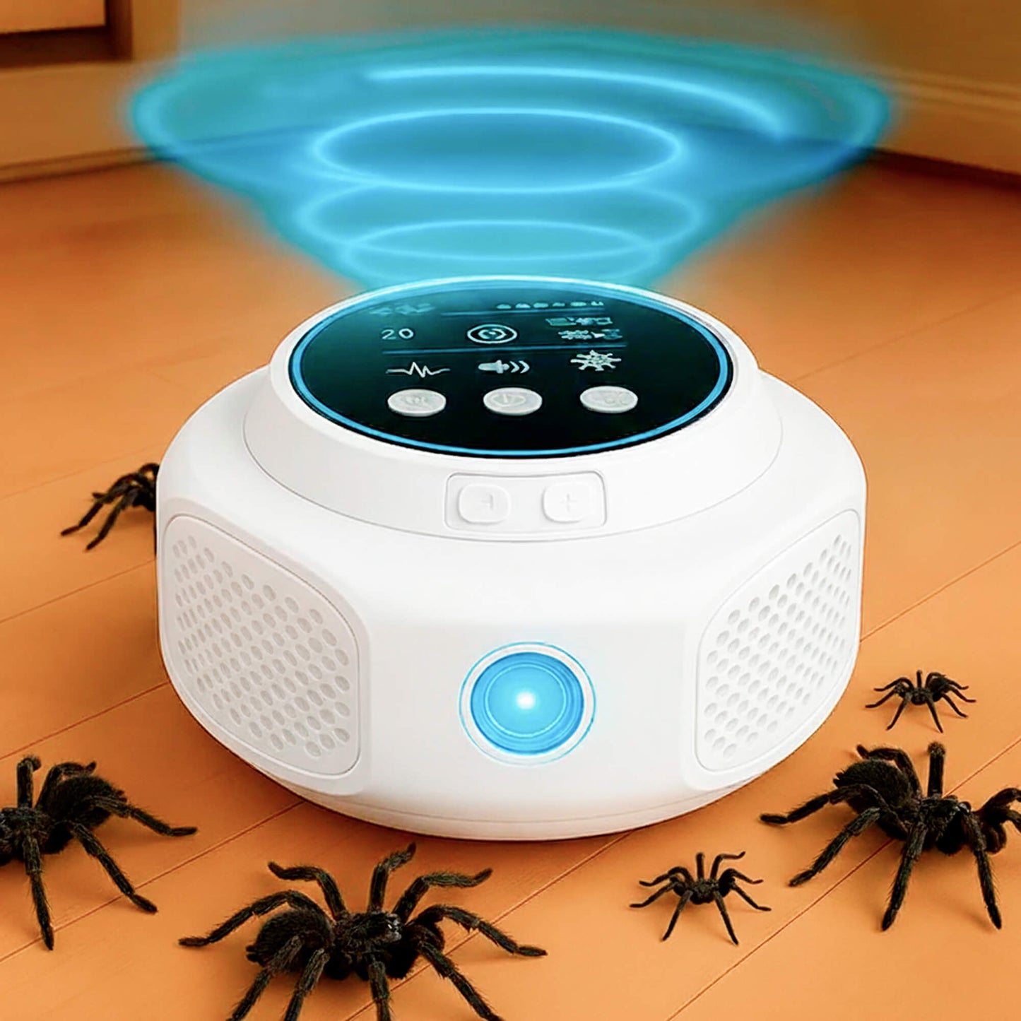 Arava Plug-In Ultrasonic Spider Repeller, No Chemicals