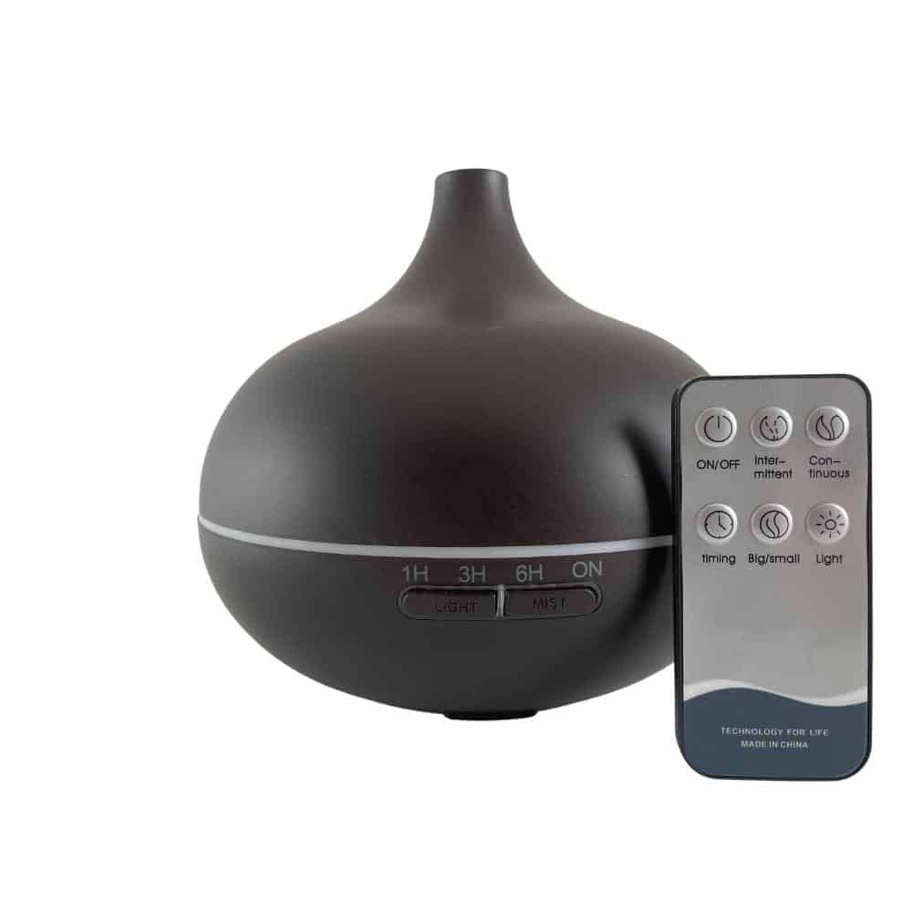 Aroma Diffuser - Stylish and Beautiful – 300 ml. (available with aroma oil kit)