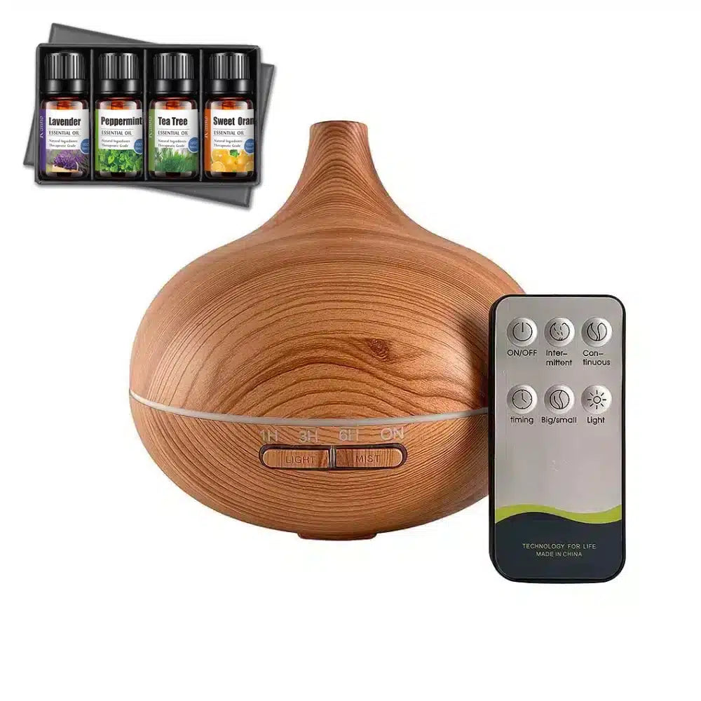 Aroma Diffuser - Stylish and Beautiful – 300 ml. (available with aroma oil kit)