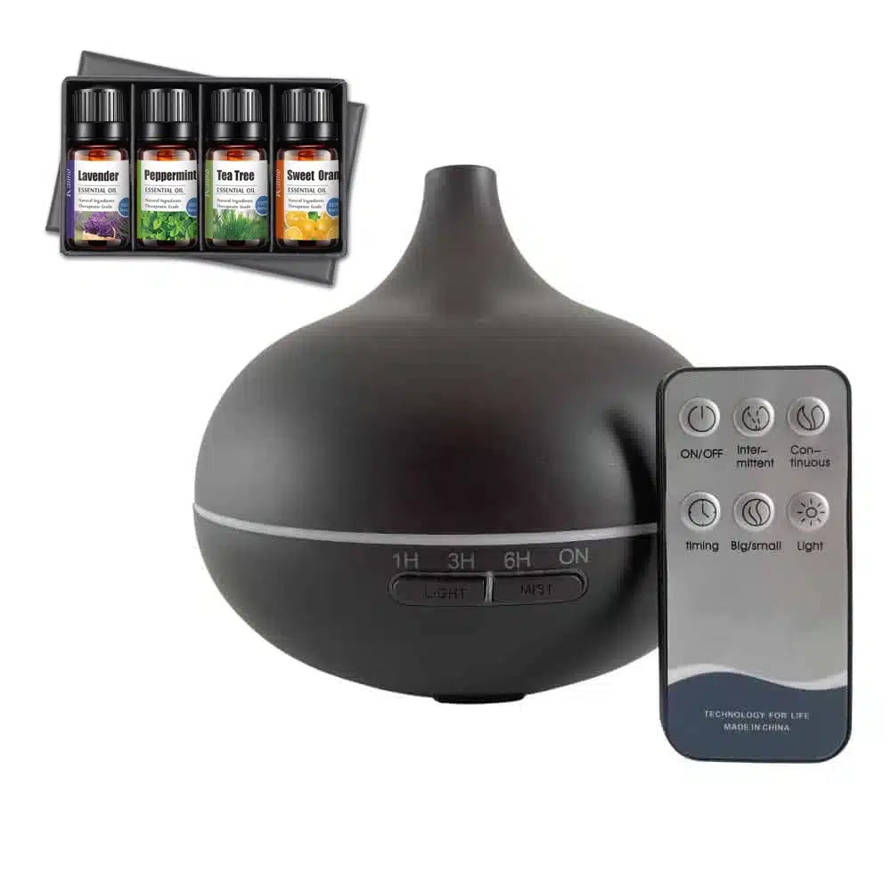 Aroma Diffuser - Stylish and Beautiful – 300 ml. (available with aroma oil kit)