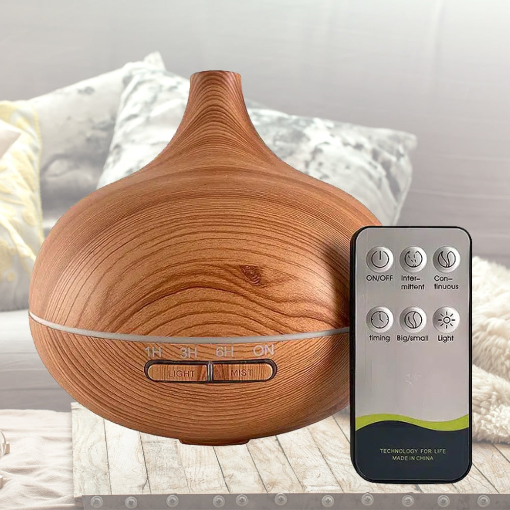 Aroma Diffuser - Stylish and Beautiful – 300 ml. (available with aroma oil kit)