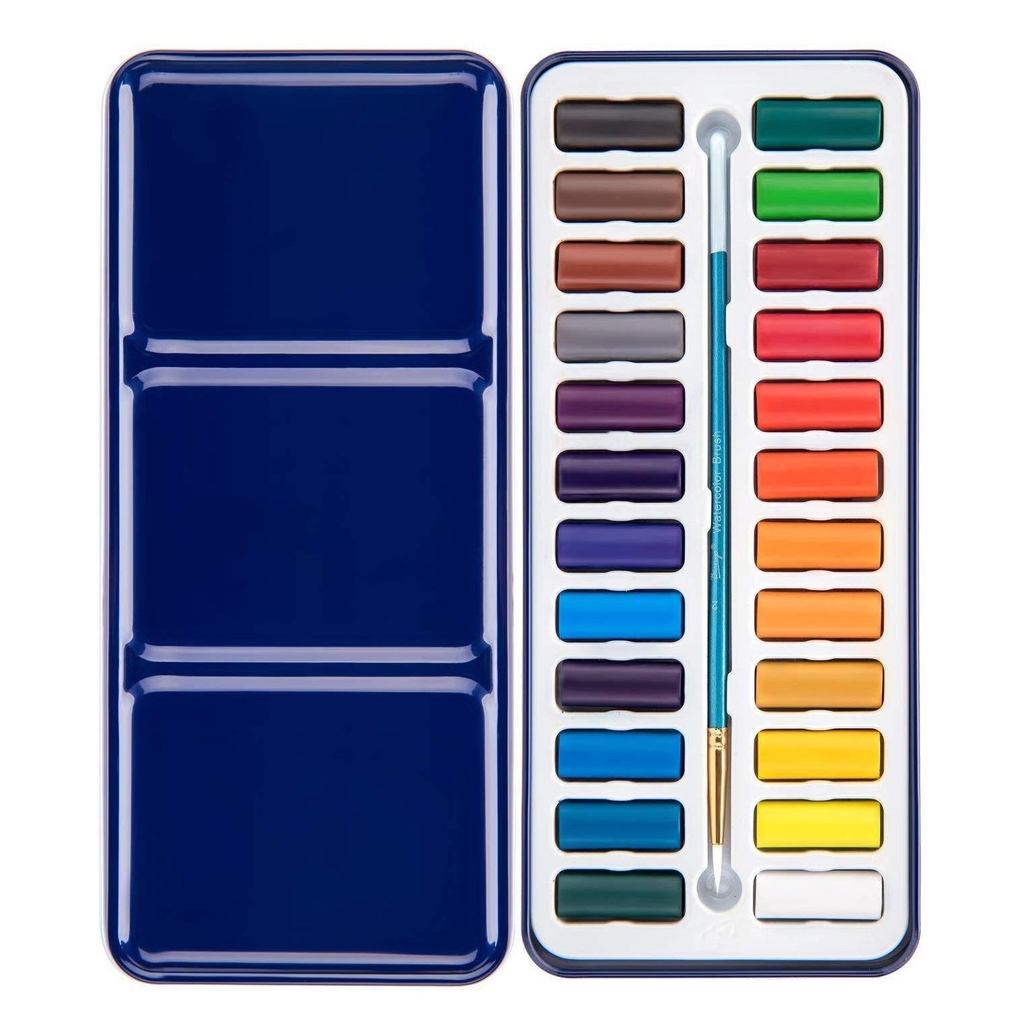 Art Book | Watercolor Workbook for Beginners | Step by Step Painting Book | AquaBliss