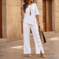 Asymmetric Two Piece Set