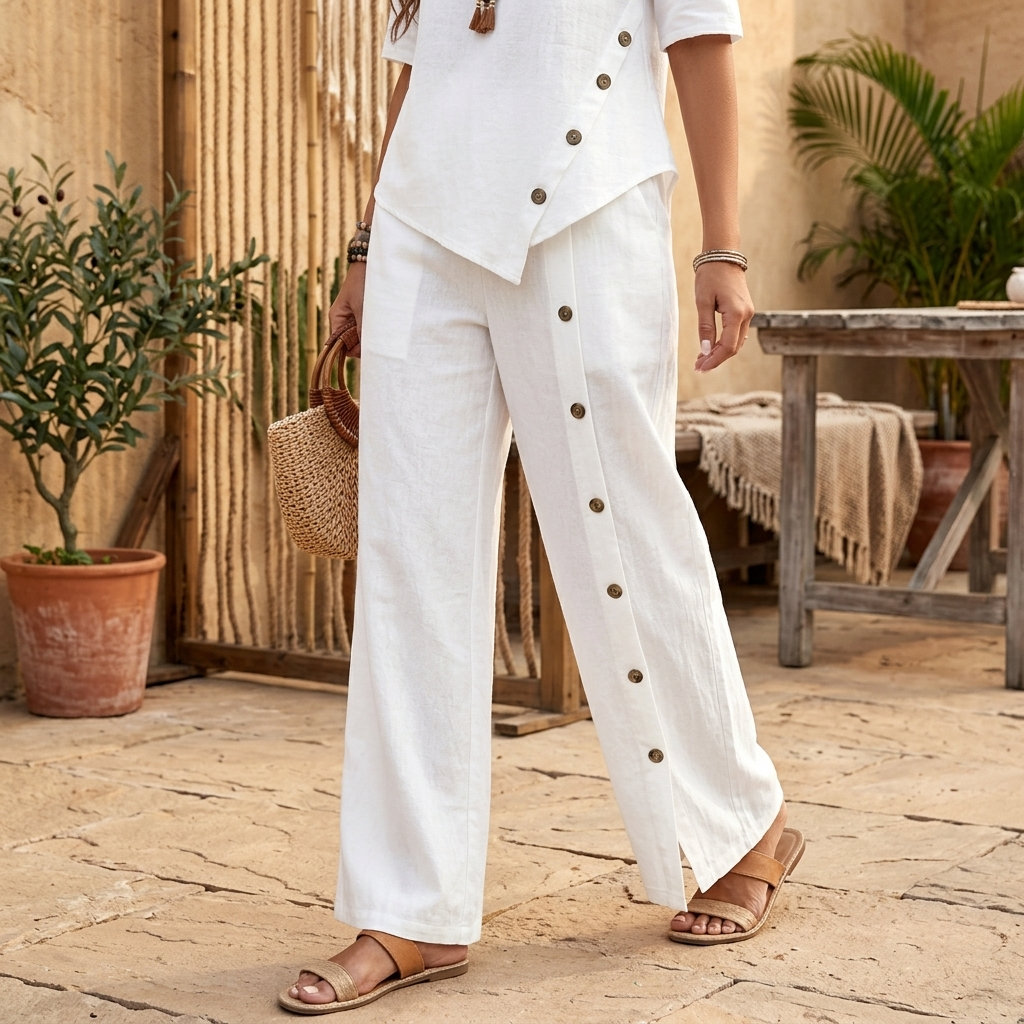 Asymmetric Two Piece Set